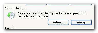 IE Browsing History