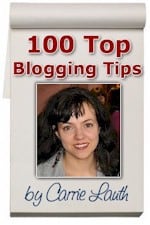 100 top blogging tips