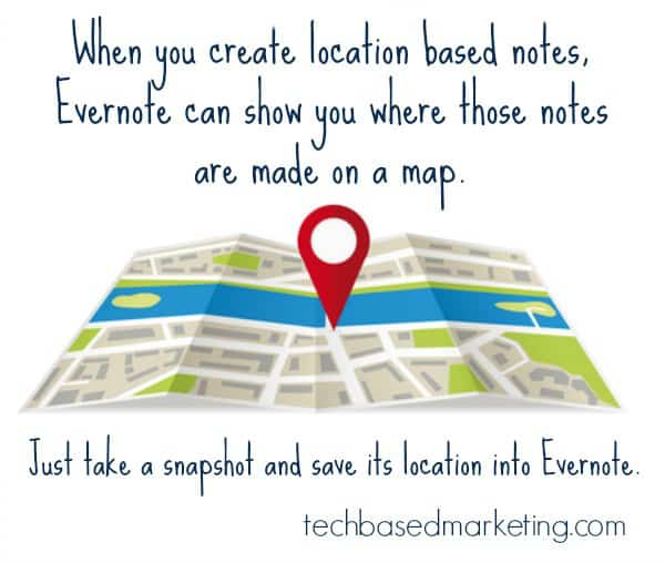 Location Based Notes in Evernote