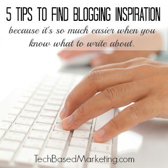 5 Tips to Find Blogging Inspiration