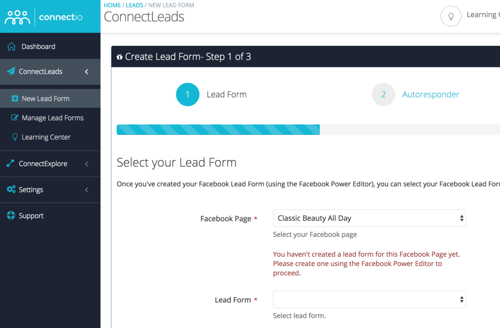 ConnectLeads Screenshot