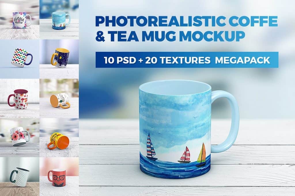 Mug Mockup collage